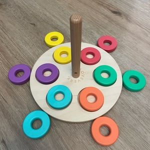 Lovevery Flexible Wooden Ring Stacker